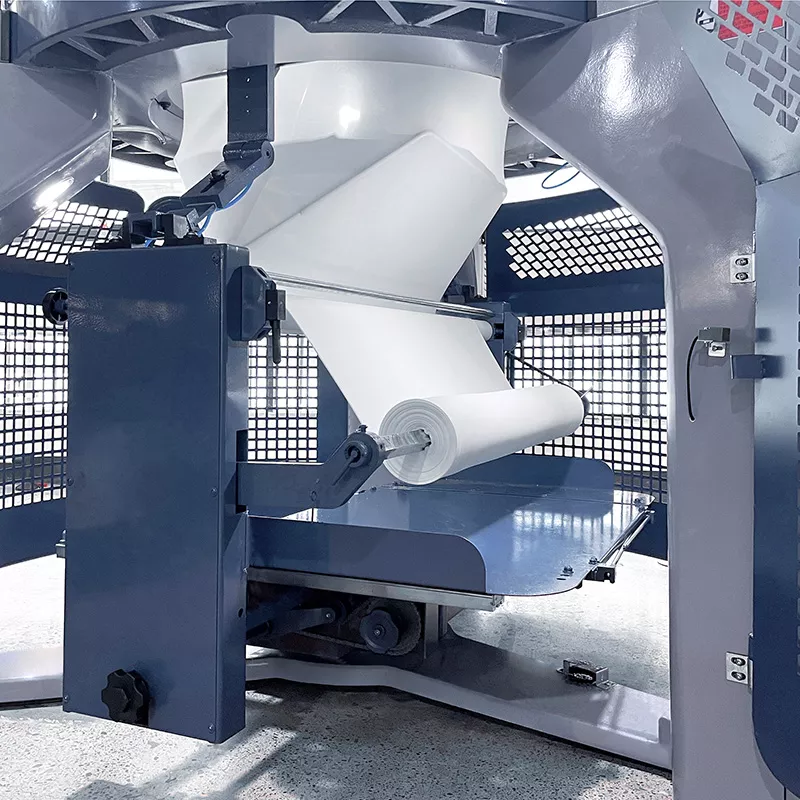 High-Speed Single Jersey Circular Knitting Machine - Model HY-SH-1 by HENGYE - High Gauge Count, Versatile Fabric Production